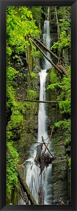 Framed Vertical Falls II Print