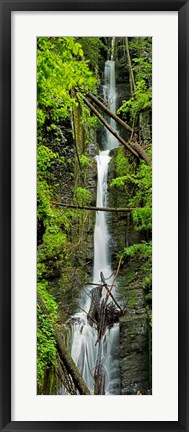 Framed Vertical Falls II Print