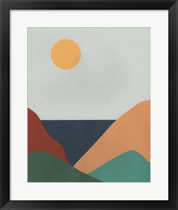 Framed Madera Heat II Print