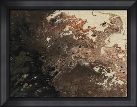 Framed Dark Flow I Print