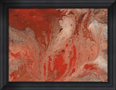 Framed Autumn Bonfire II Print