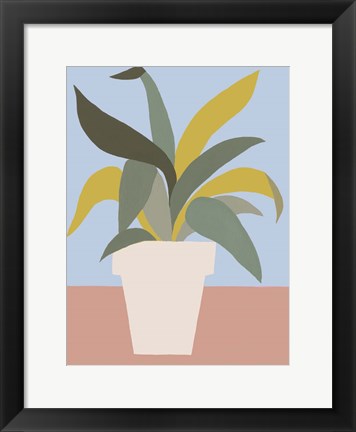 Framed Ordinary Houseplant I Print
