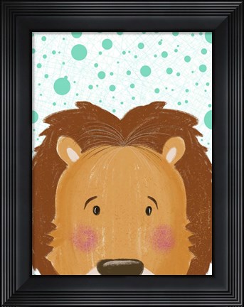 Framed Peeky Boo III Print