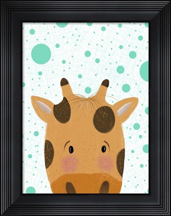 Framed Peeky Boo VI Print