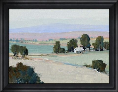 Framed Rural Tranquility II Print