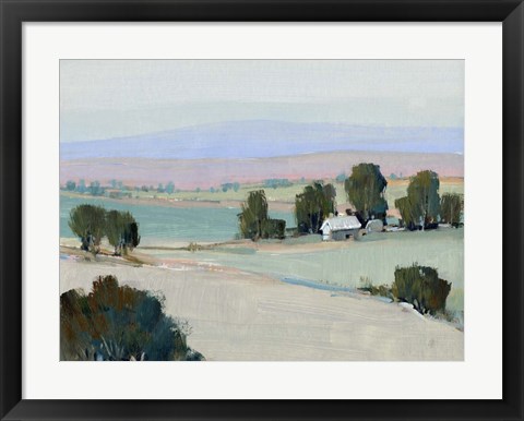 Framed Rural Tranquility II Print