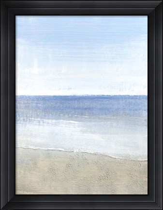 Framed Sparkling Waters I Print