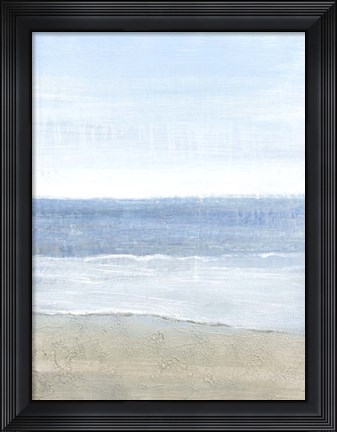 Framed Sparkling Waters II Print