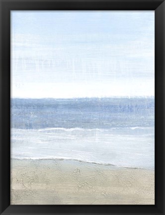 Framed Sparkling Waters II Print