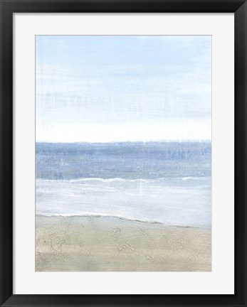 Framed Sparkling Waters II Print