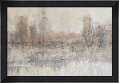 Framed Land Parcel I Print