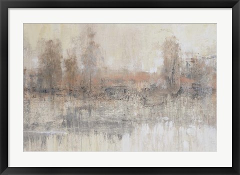 Framed Land Parcel I Print