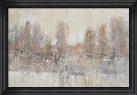 Framed Land Parcel II Print