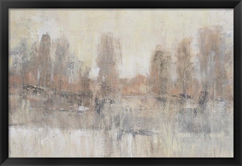 Framed Land Parcel II Print