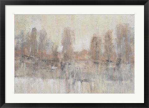 Framed Land Parcel II Print