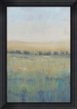 Framed Open Meadow View I Print