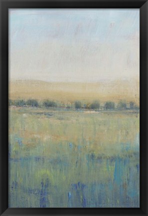 Framed Open Meadow View I Print