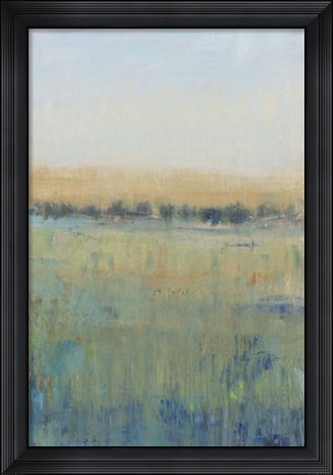 Framed Open Meadow View II Print
