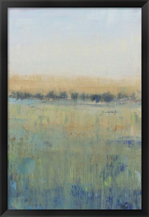 Framed Open Meadow View II Print