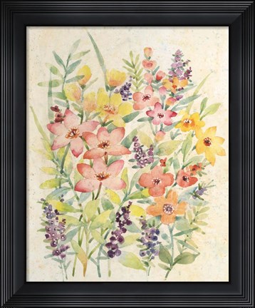 Framed Freshly Cut II Print