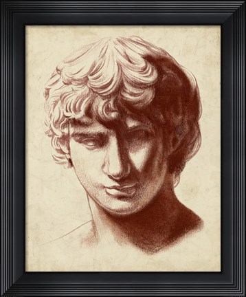Framed Statuesque Study II Print