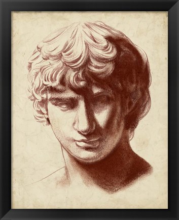 Framed Statuesque Study II Print