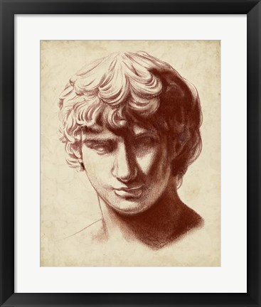 Framed Statuesque Study II Print