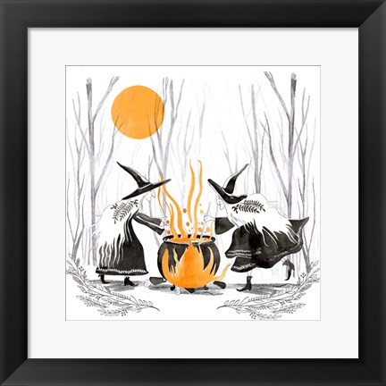 Framed Witchy Mischief I Print