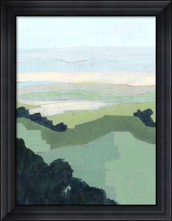 Framed Halcyon Overlook I Print