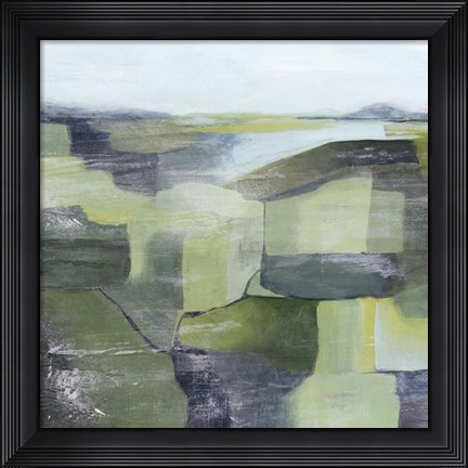 Framed Arcadian Acreage I Print