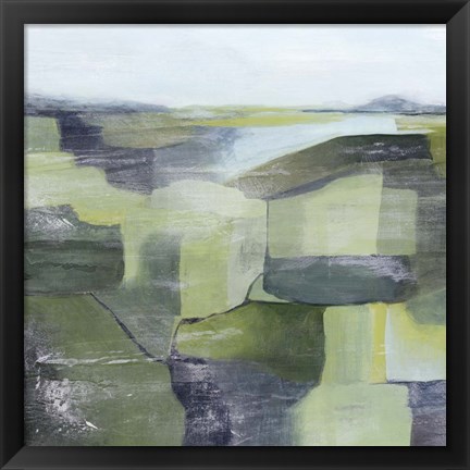 Framed Arcadian Acreage I Print