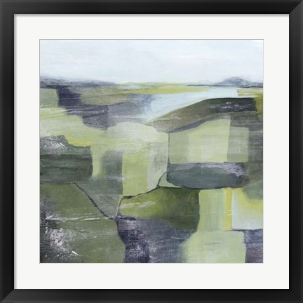 Framed Arcadian Acreage I Print