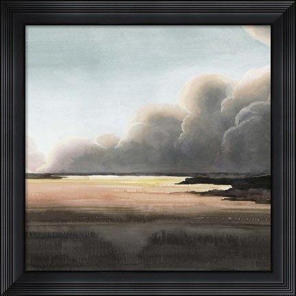 Framed Sunset Storm II Print