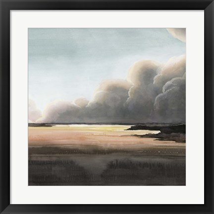 Framed Sunset Storm II Print