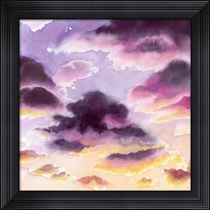 Framed Sunset Haze II Print