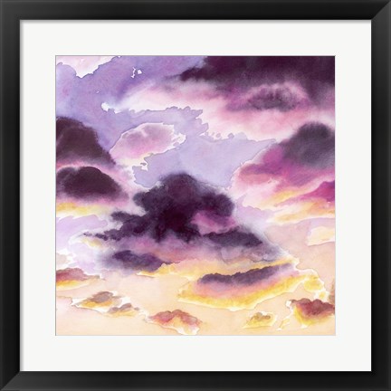 Framed Sunset Haze II Print