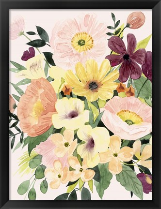 Framed Floralist I Print