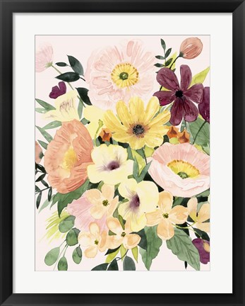 Framed Floralist I Print
