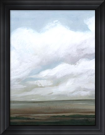 Framed Emerald Plains II Print