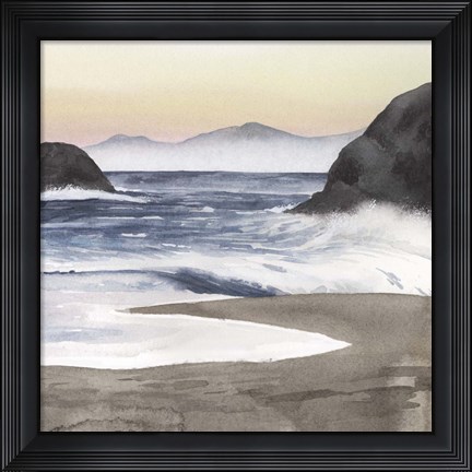 Framed Breaking Point II Print