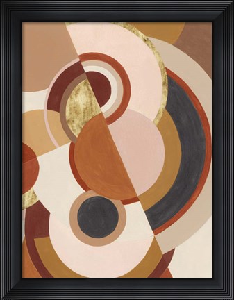 Framed Tectonic Earth II Print