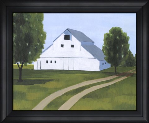 Framed Sunbathed Stead II Print