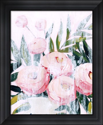 Framed Bleached Bouquet IV Print