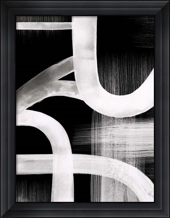 Framed Watercolor Highways IV Print