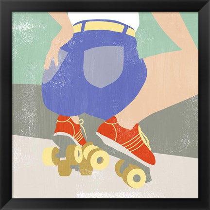 Framed Derby Dames II Print