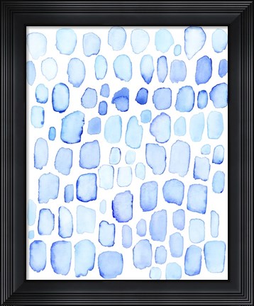 Framed Ice Cubes I Print
