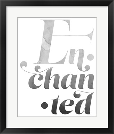 Framed Enchanted Wanderlust I Print