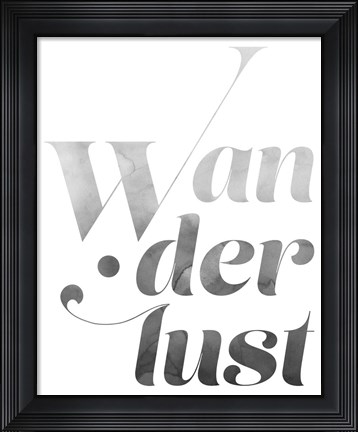 Framed Enchanted Wanderlust II Print