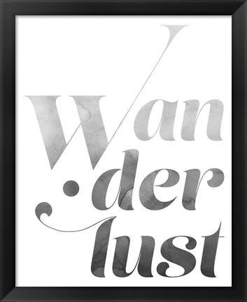 Framed Enchanted Wanderlust II Print