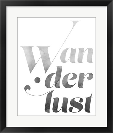 Framed Enchanted Wanderlust II Print